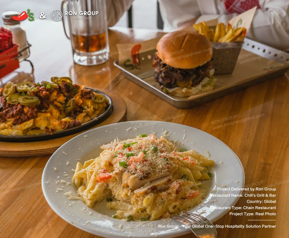 Chili's Grill & Bar food spread