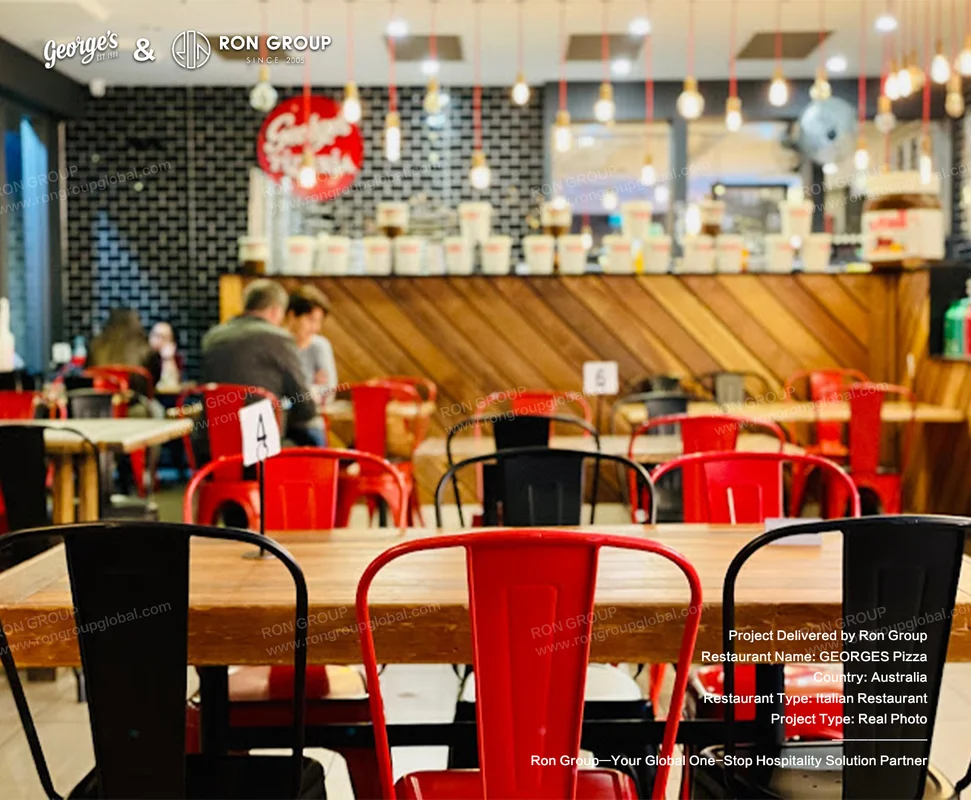 Red Chairs Interior