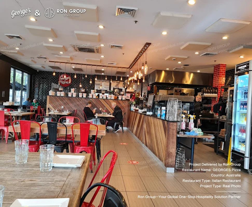 Wooden Tables and Brick Walls