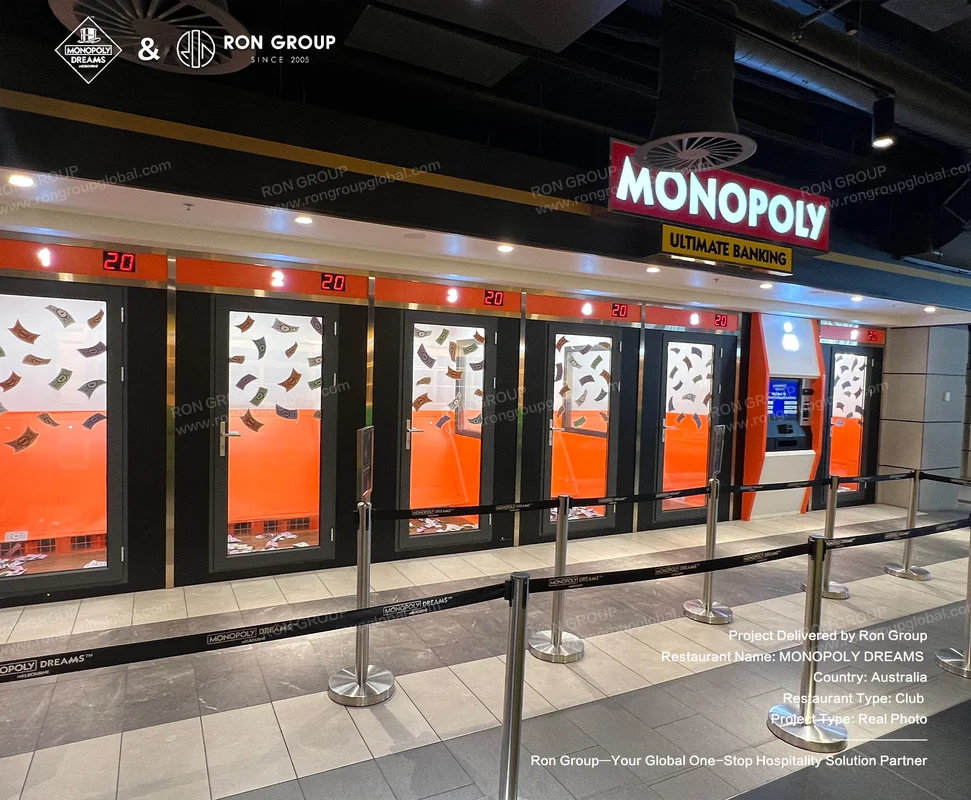 Monopoly-Themed Entrance