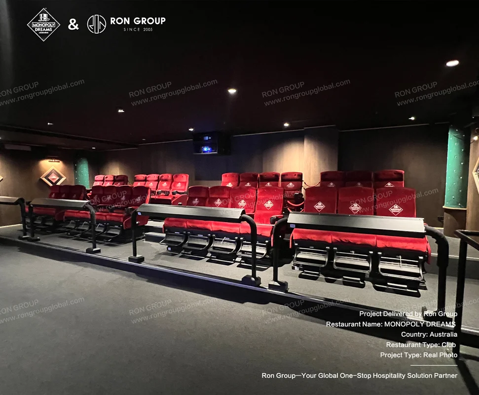 Club-Style Seating Area