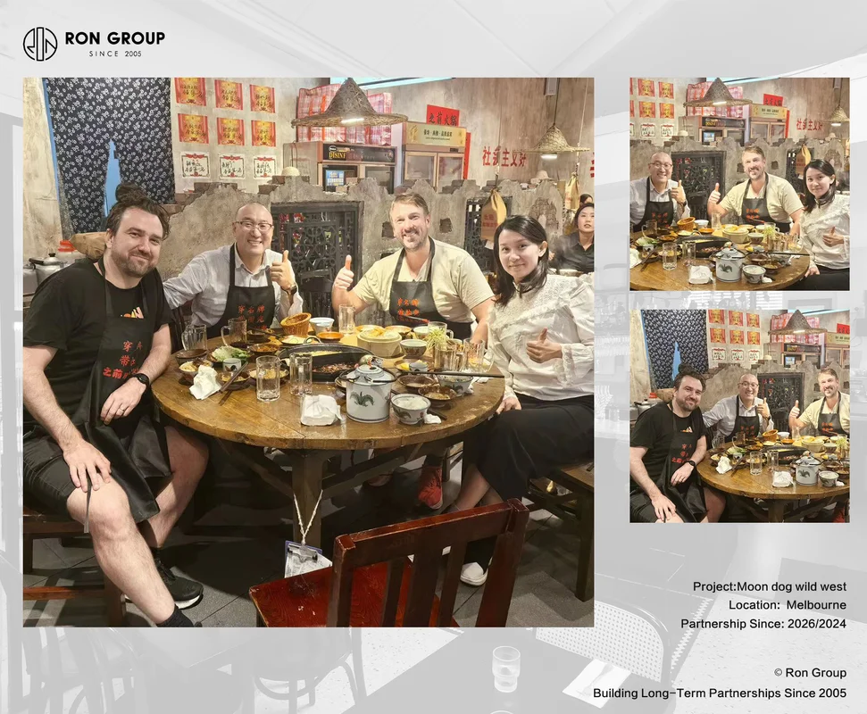 RON GROUP partnership with Moon Dog Wild West