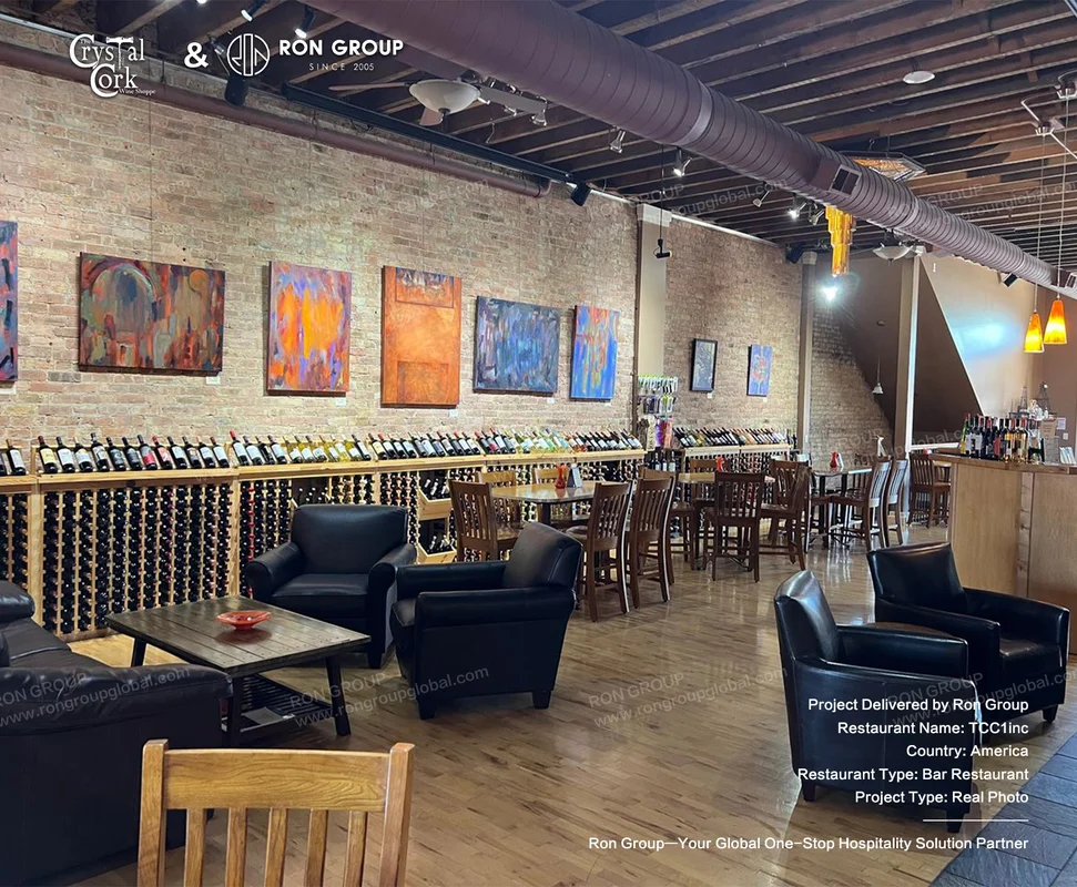 TCC1inc industrial brick wall interior