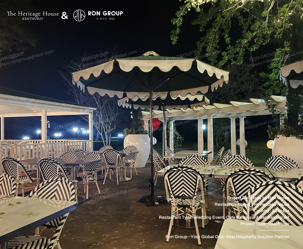 Nighttime Outdoor Dining