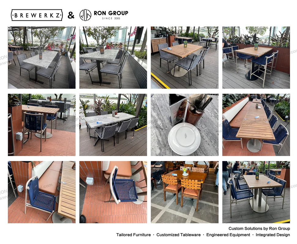 Brewerkz outdoor furniture range overview