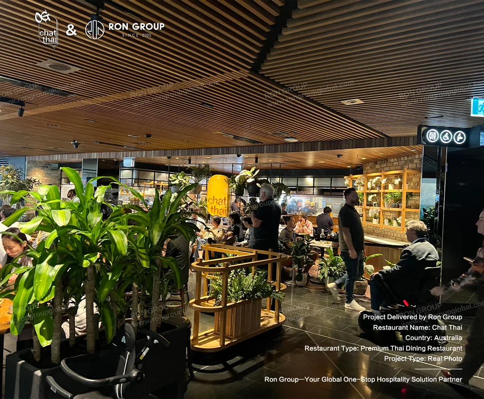 Chat Thai Circular Quay modern restaurant interior