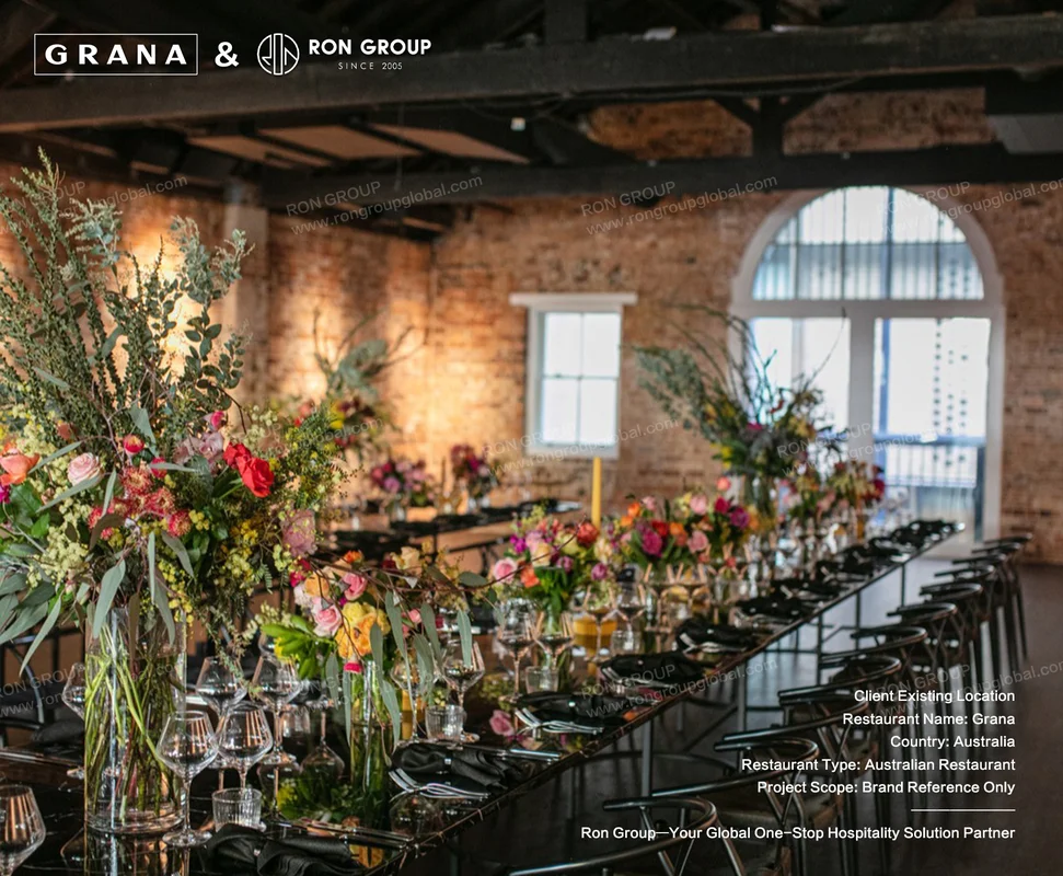 Grana communal dining table