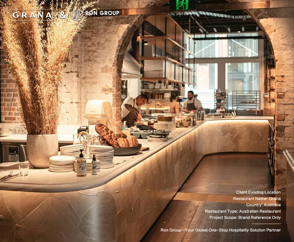 Grana bakery counter