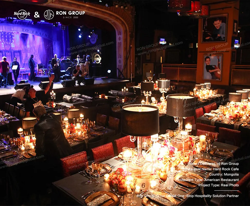 Hard Rock Cafe Ulaanbaatar live music dining room