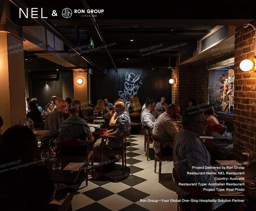 NEL dimly lit dining interior
