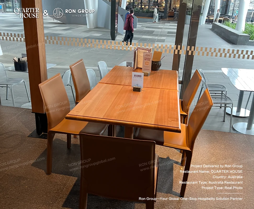 Quarterhouse reserved dining table