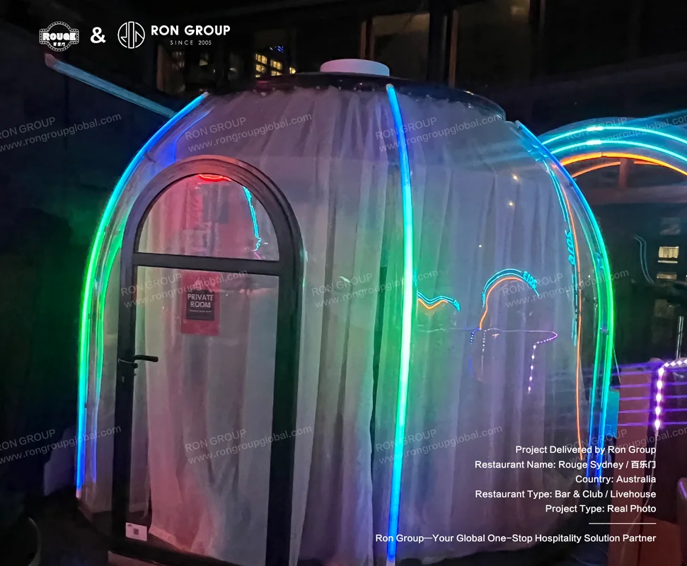 ROUGE transparent dome private room