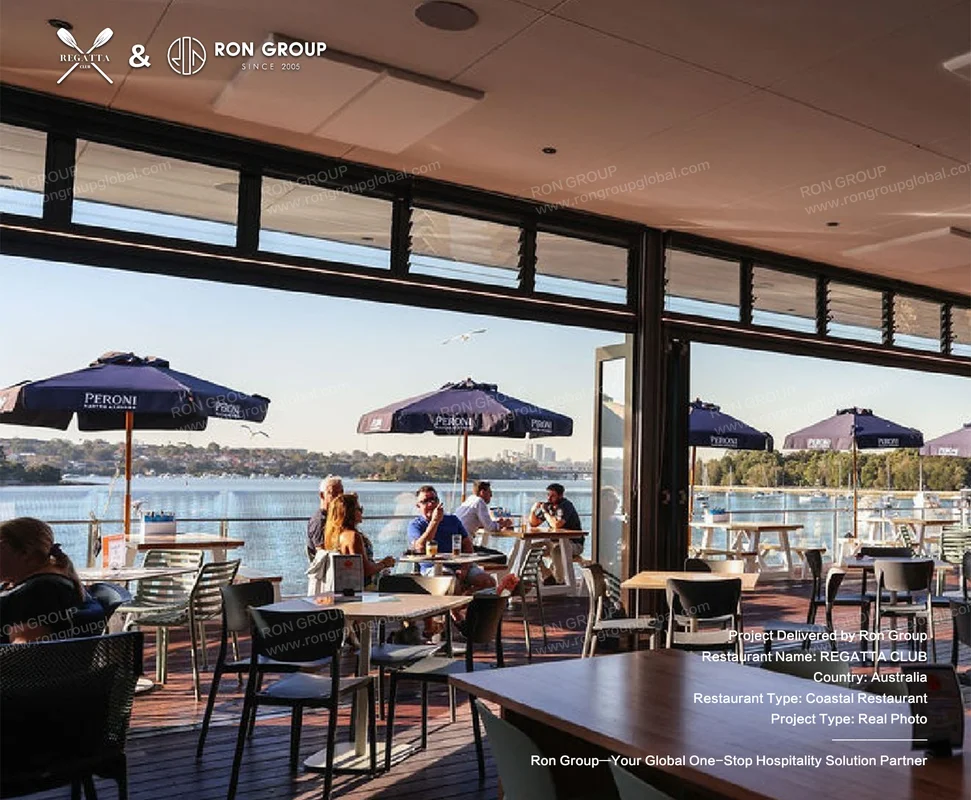 Regatta Club waterfront patio