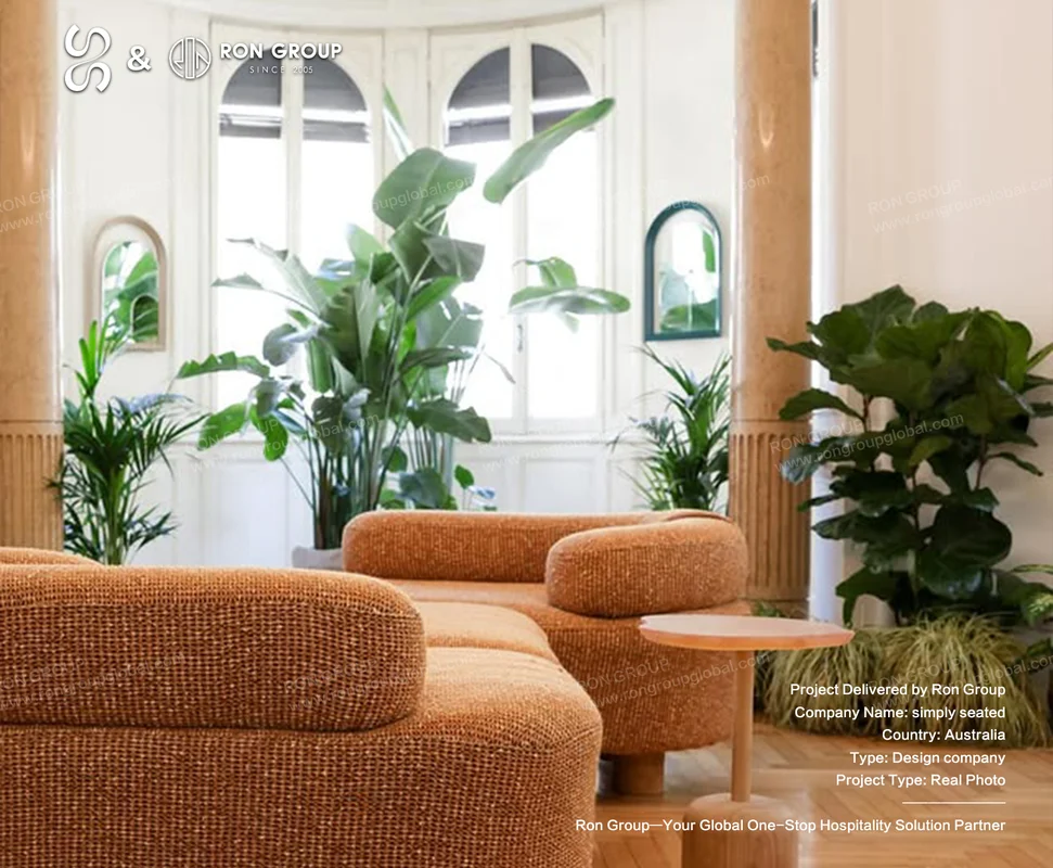 Simply Seated woven lounge sofas
