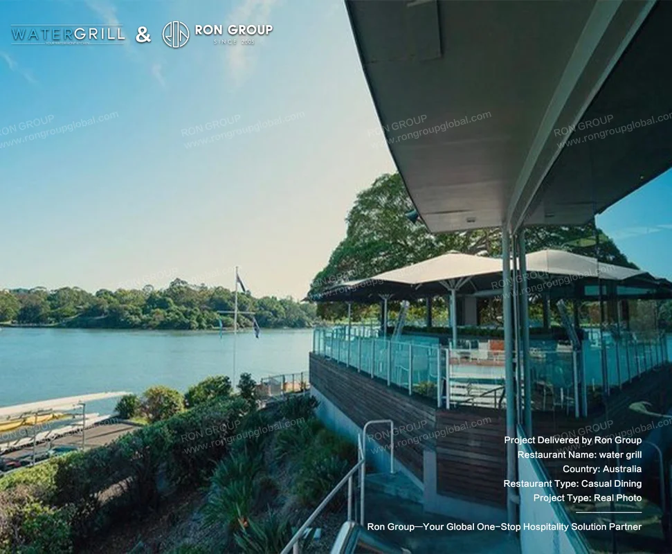 Water Grill waterfront terrace
