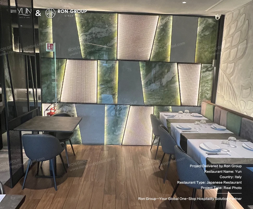 Yun modern Japanese restaurant interior