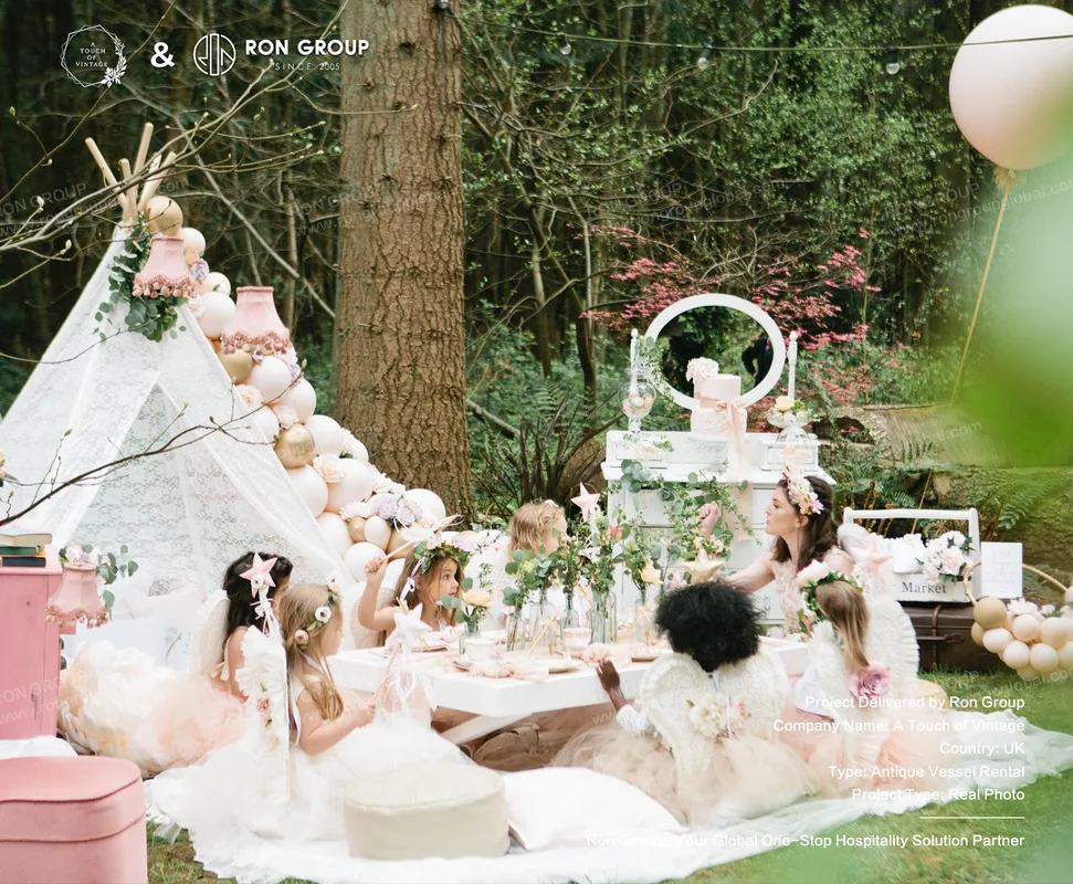 A Touch of Vintage RonGroup-A_Touch_of_Vintage-Forest_Birthday_Party_Setup.webp