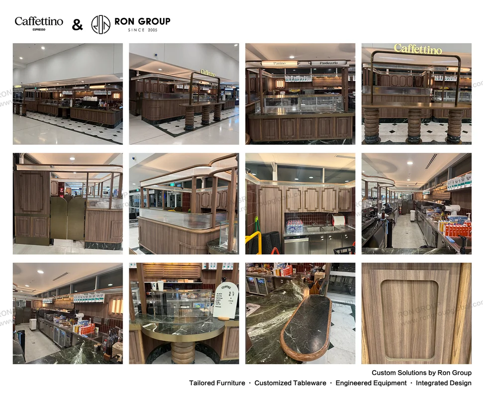 Caffettino custom counter materials