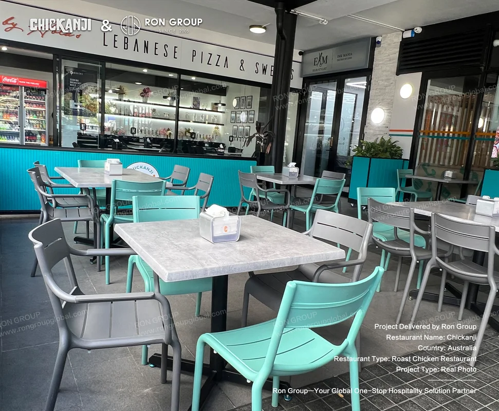 Chickanji outdoor dining tables