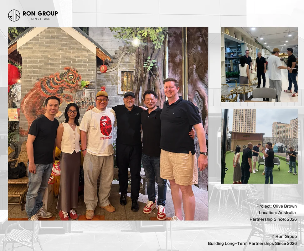 RON GROUP and Oliver Brown partnership