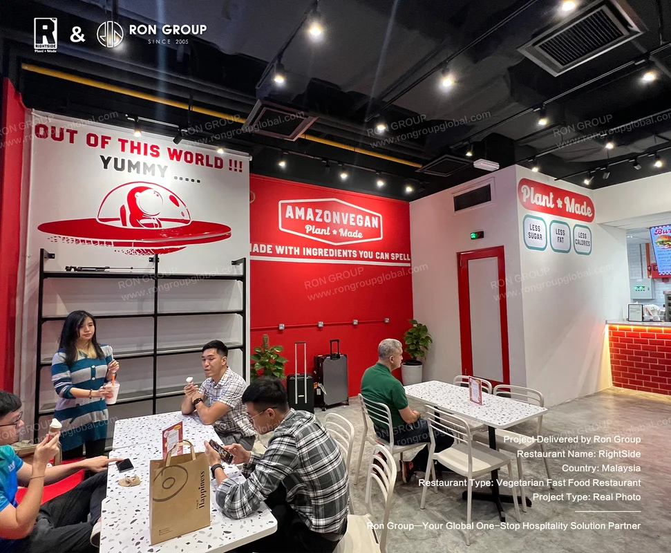 Rightside Fast Food RonGroup-Rightside_Fast_Food-Red_And_White_Themed_Dining_Space.webp