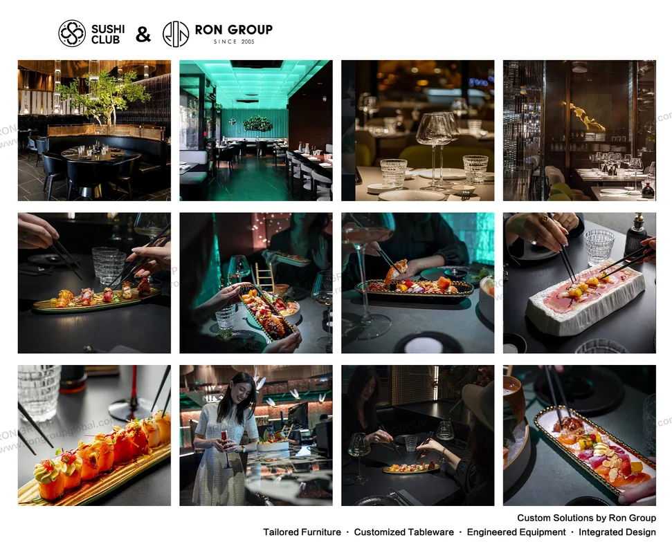 Sushi Club project overview
