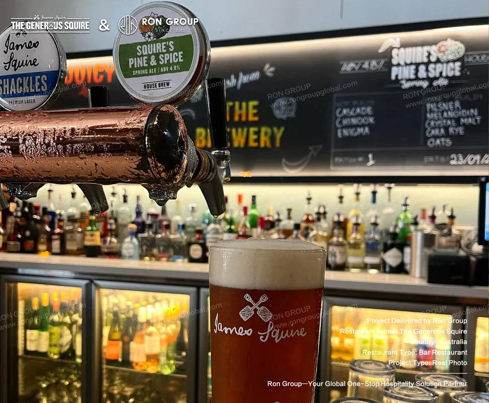 The Generous Squire Beer Tap And Glass