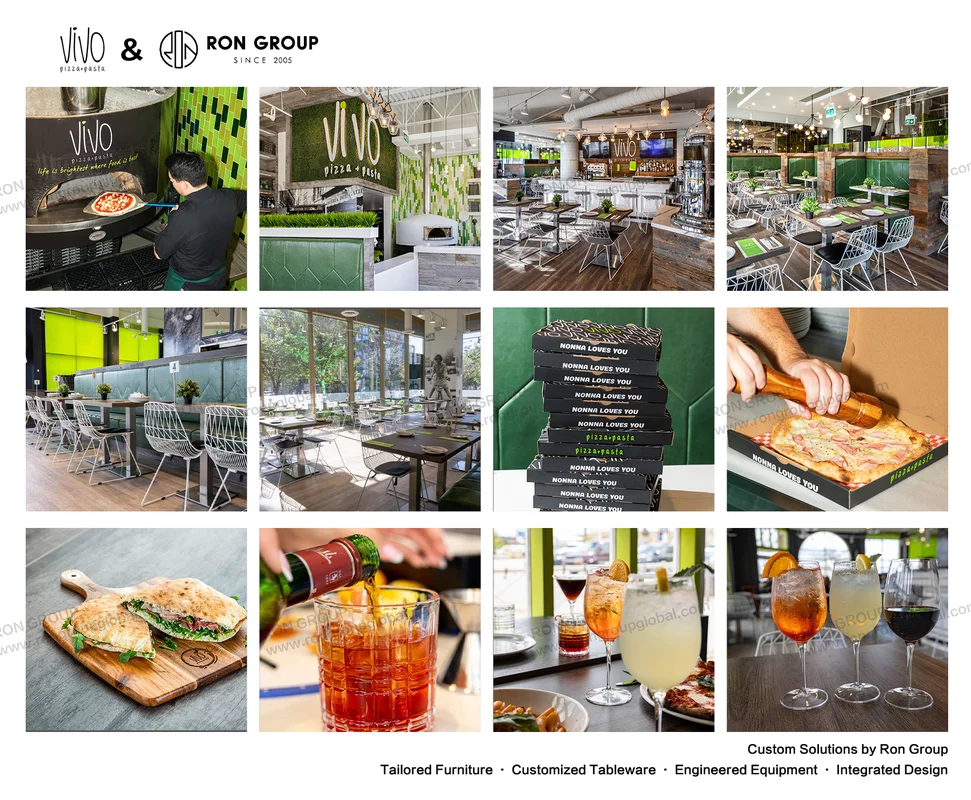 Vivo Pizza Pasta Interior Collections