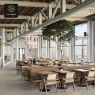 RON GROUP Restaurant Interior Design - Modern Dining Area