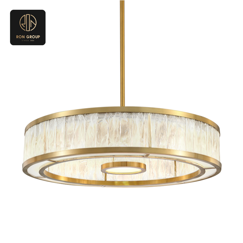 Minimalist Chandelier with Clear Glass series