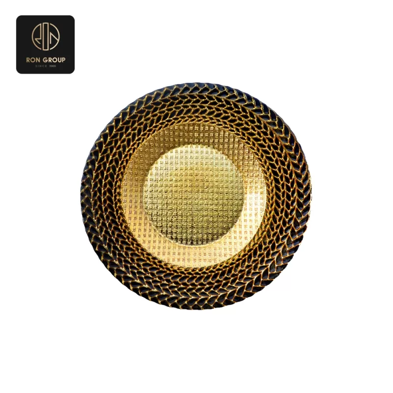 Luxury Glass Plate Series J