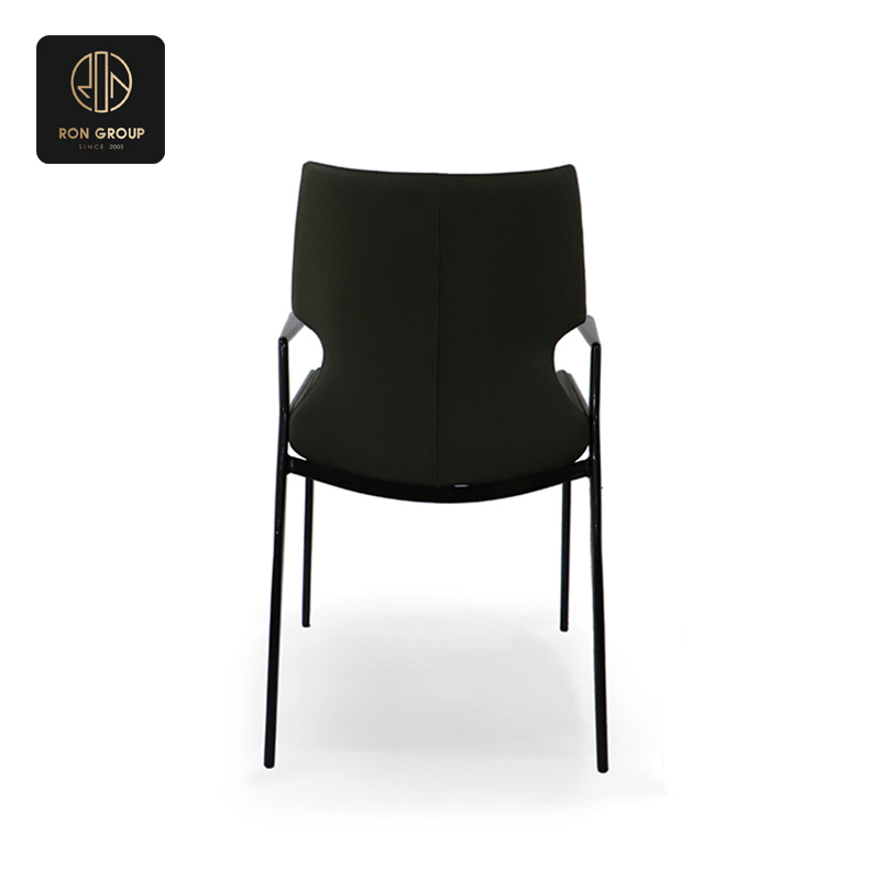 Sleek Black Armchair Series
