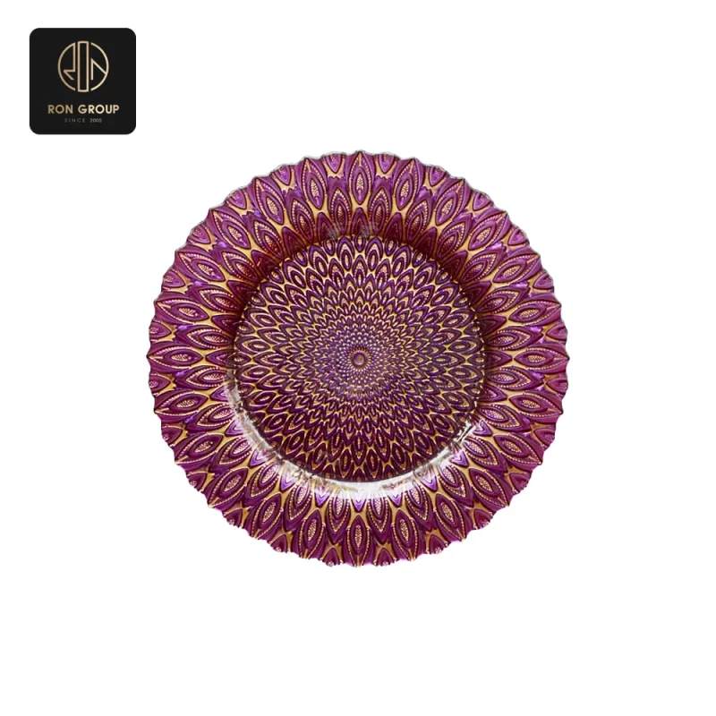 Delicate Glass Plate Series F