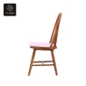RON GROUP hospitality seating - side angle restaurant chair with curved back support