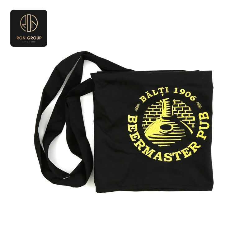 Black Custom Logo Chef Apron Series