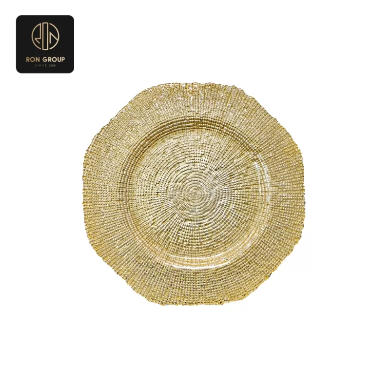 Elegant Glass Plate Series H