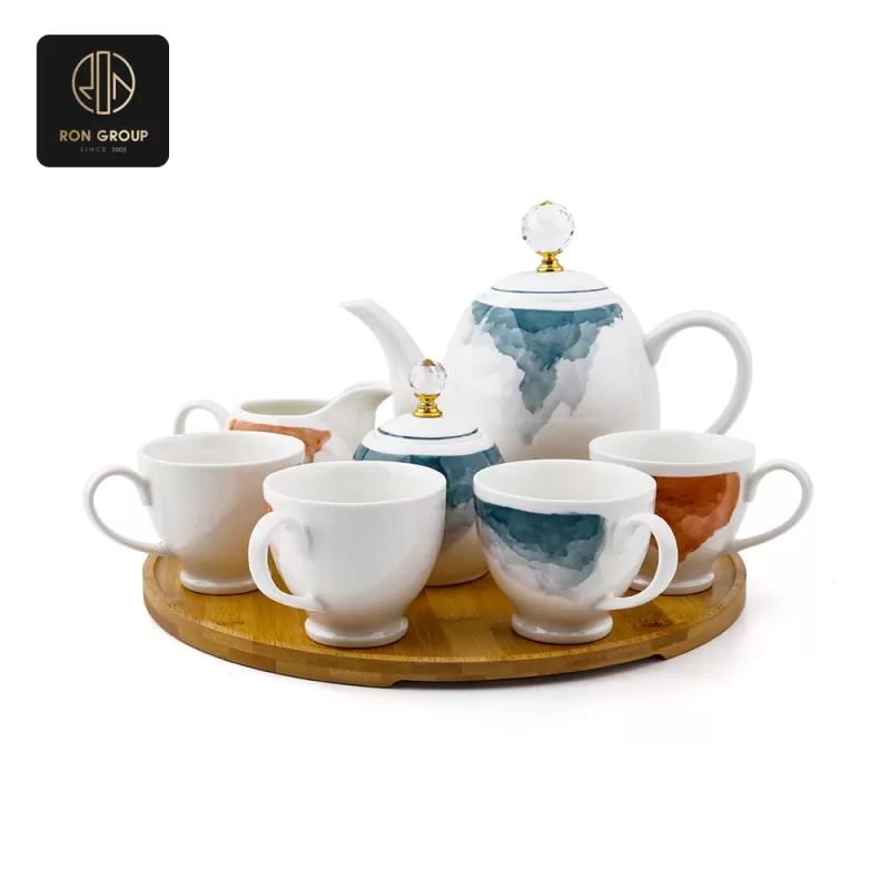 Hand-painted coffee mug series E