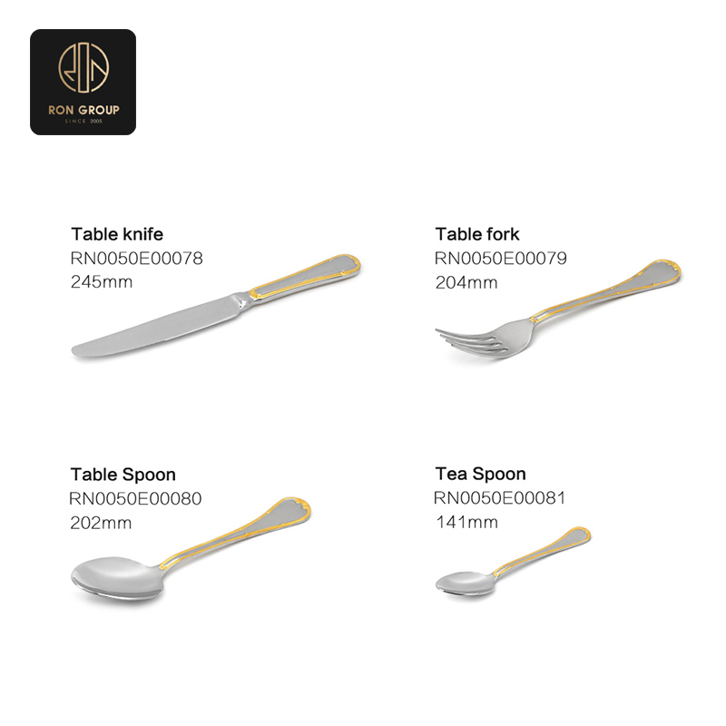 Royal Gold Flatware Series