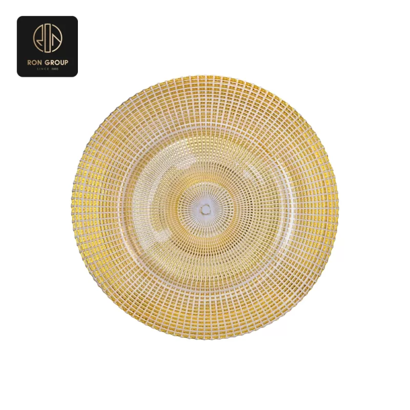 Elegant Glass Plate Series A