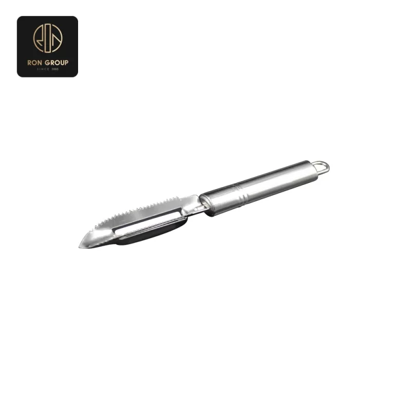 Multi-purpose stainless steel peeler