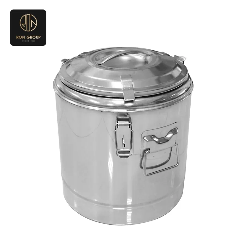Stainless steel insulated bucket