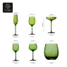 Colored Glass Cup Series F
