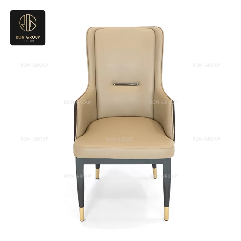 Leatherette High-Back Dining Armchair SeriesA