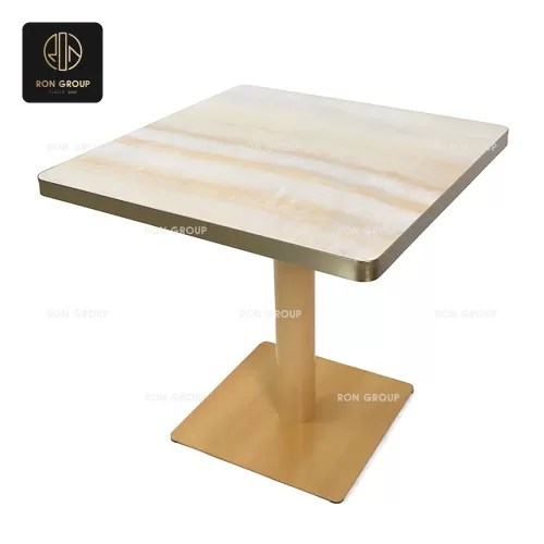 Square Marble-Top Bistro Table Series