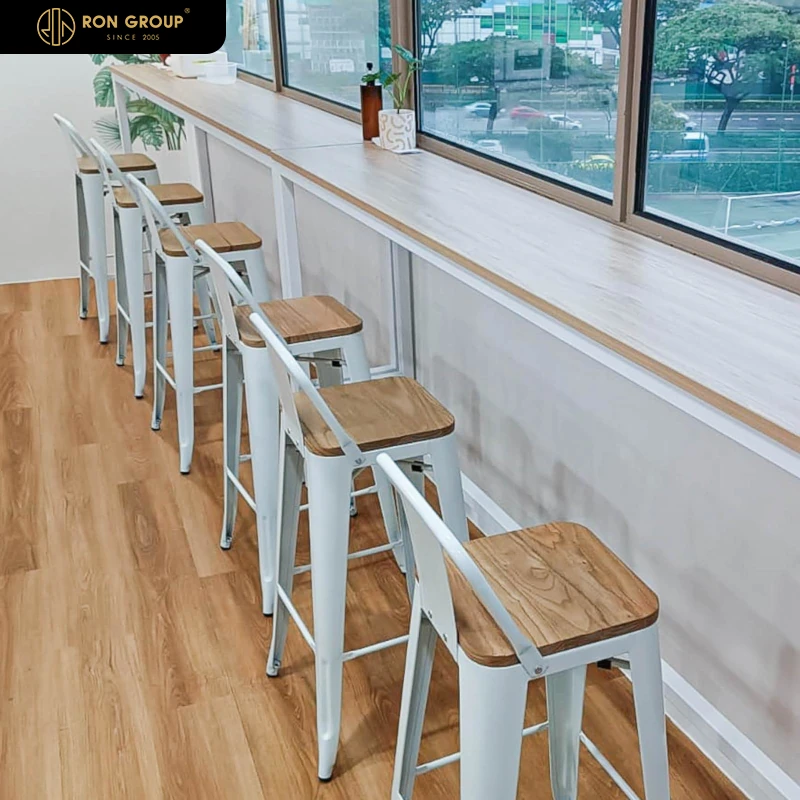 White Bar Chair Series
