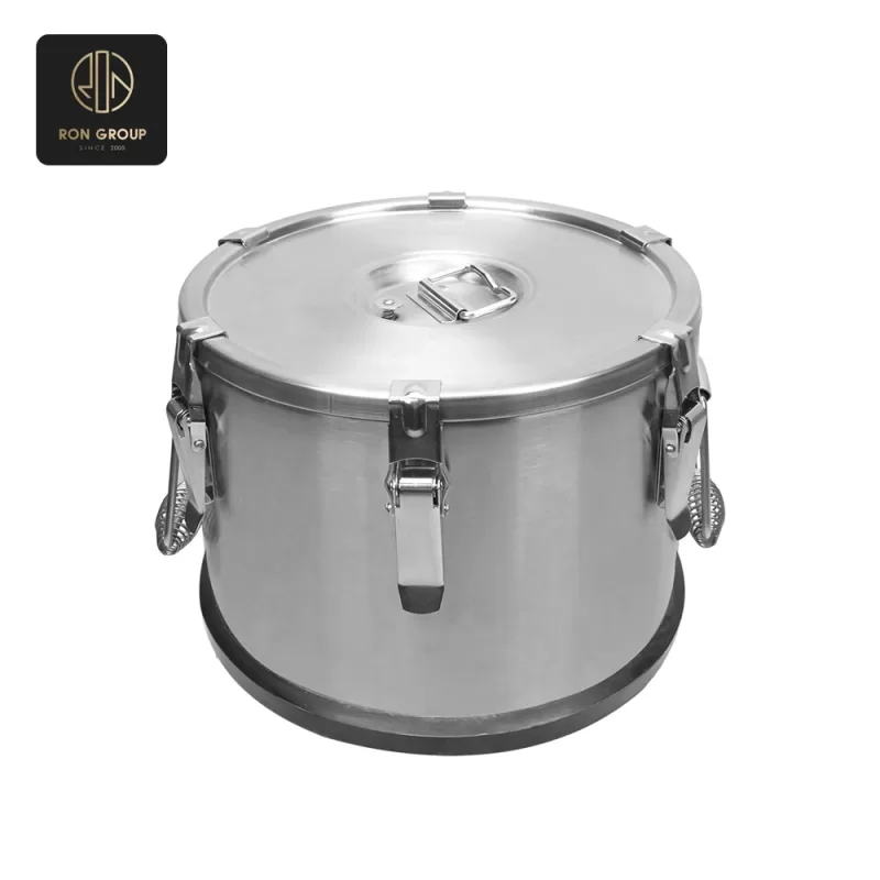 Stainless steel insulated bucket