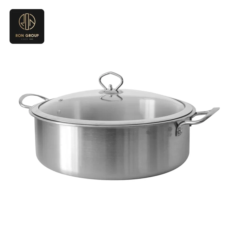 Tough stainless steel sauce pan