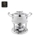 Hammered Hot Pot with Integrated Stand