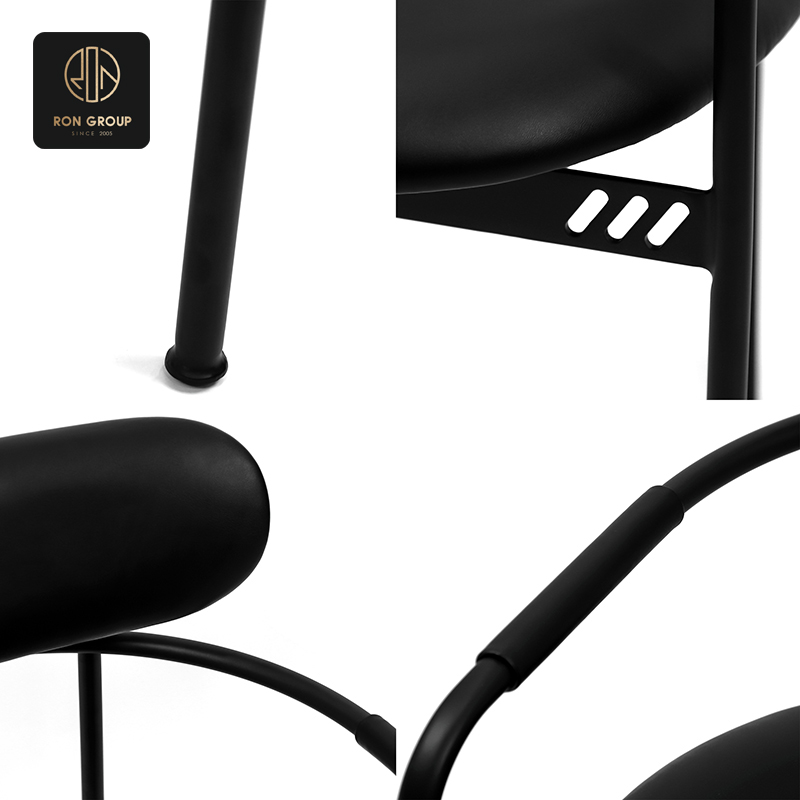 Industrial Black Chair