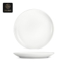 RON GROUP White Porcelain Plate